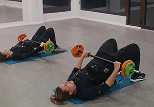 AQ8 EMS trening - Split